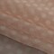 1 Yard Whispering Peach and Ivory Silk Georgette Soft Flowing Designer Deadstock Fabric 53 inch Width